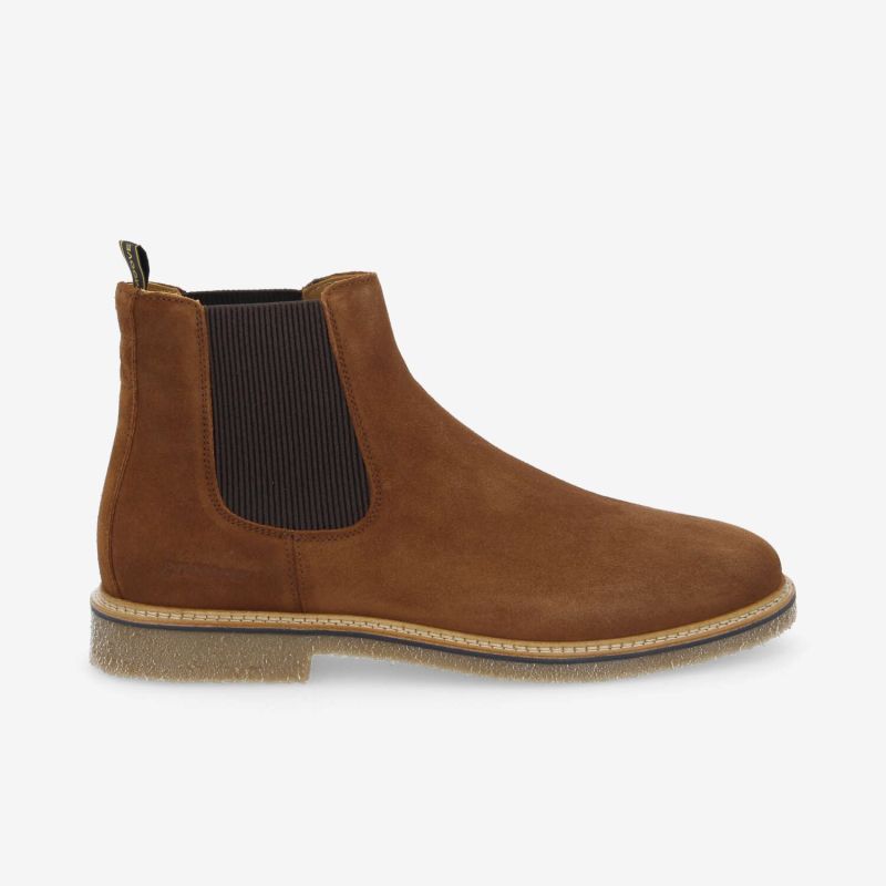 DUBLIN CHELSEA M - SUEDE - NOISETTE